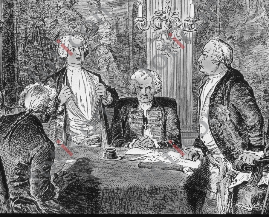 Das Kriegsgericht in Köpenick ; The court-martial in Köpenick (foticon-simon-190-009-sw.jpg)